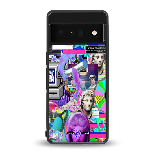 unbothered back phone cover | glass case for google pixel 6 pro
