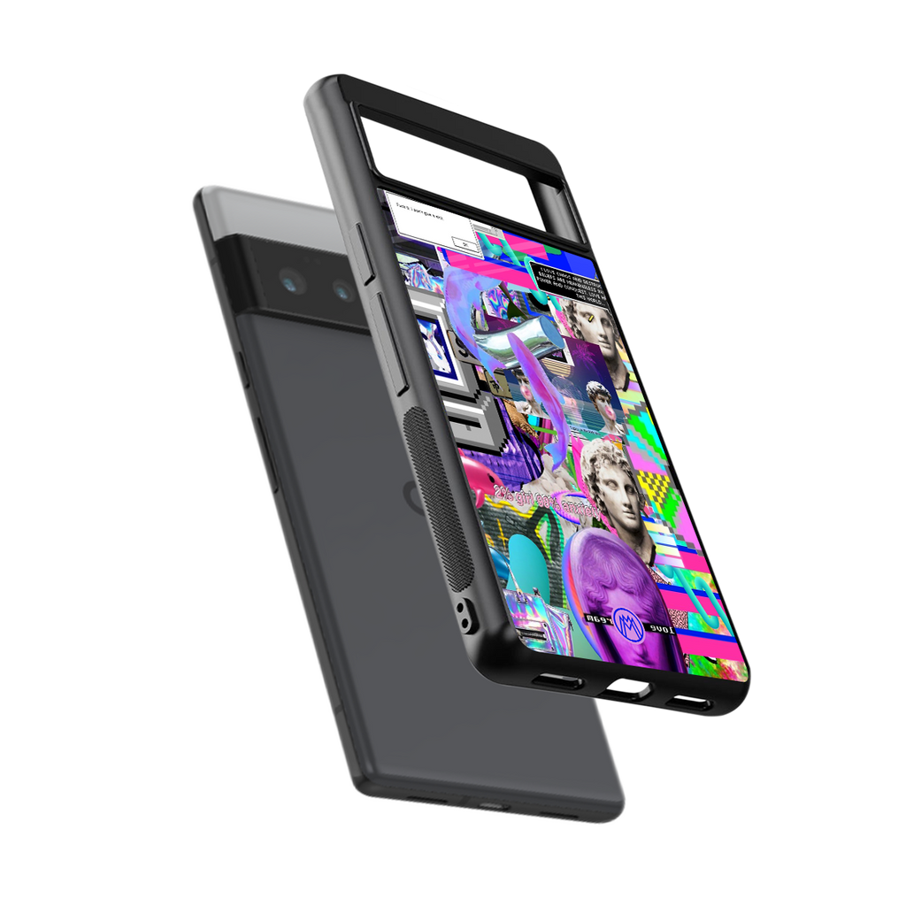 unbothered back phone cover | glass case for google pixel 6 pro