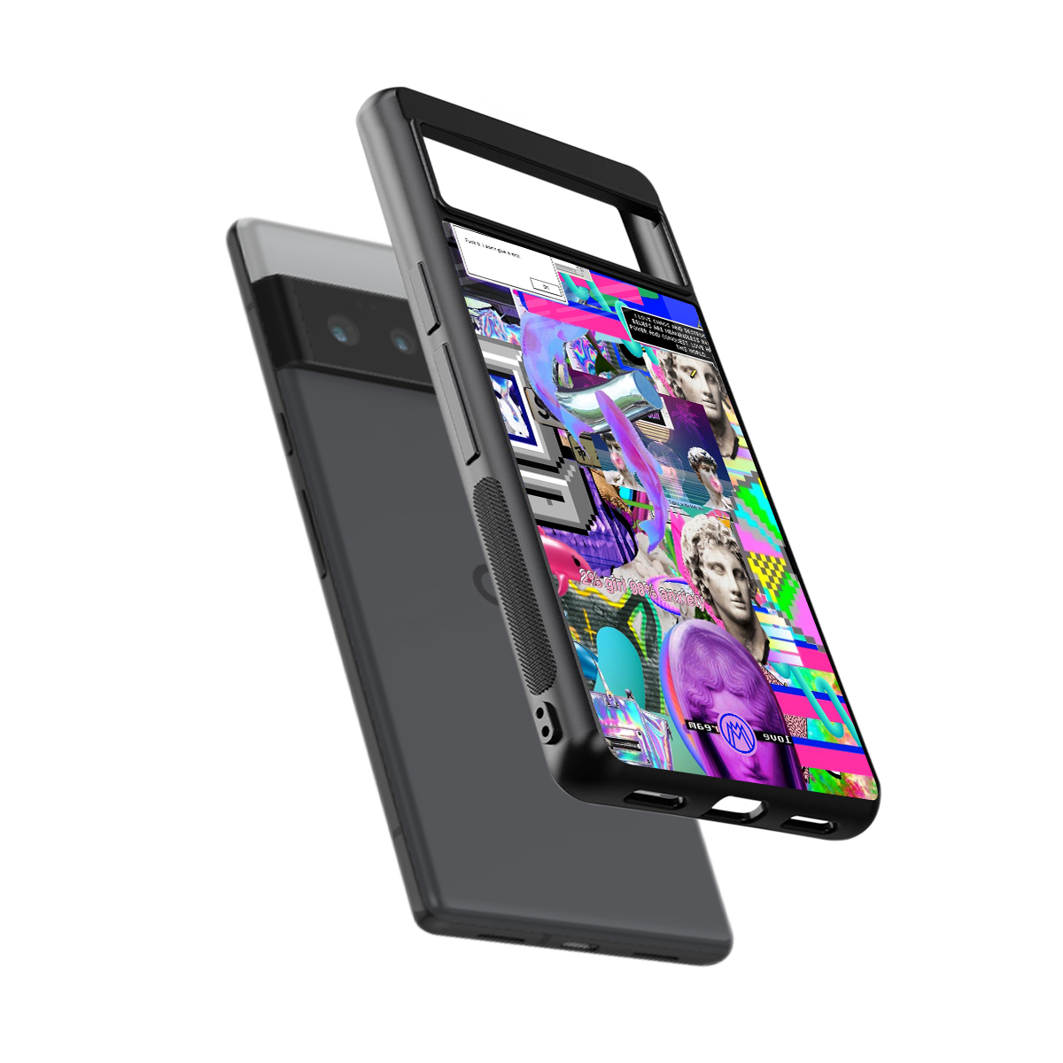 unbothered back phone cover | glass case for google pixel 6 pro