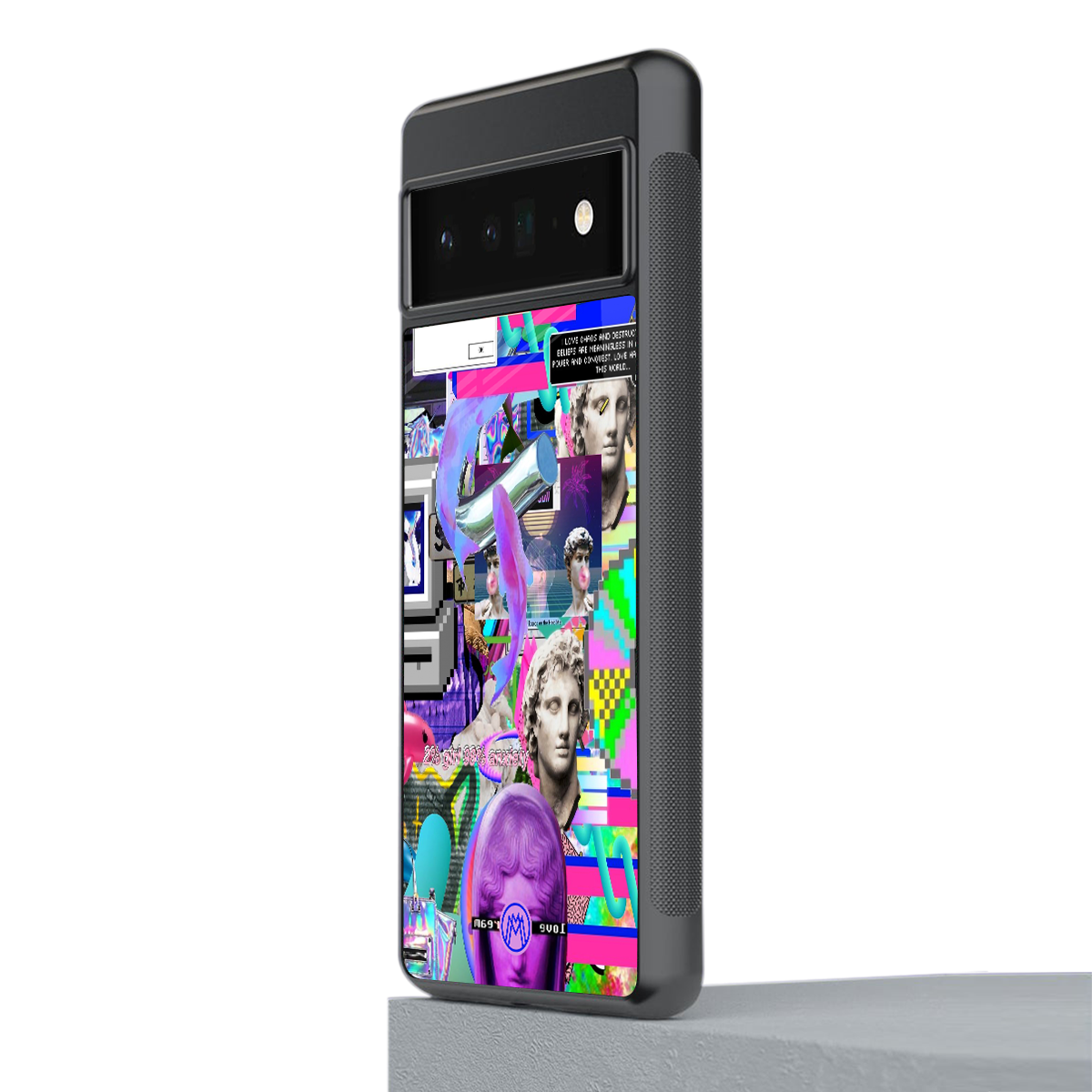 unbothered back phone cover | glass case for google pixel 6 pro