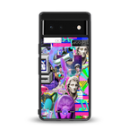 unbothered back phone cover | glass case for google pixel 6