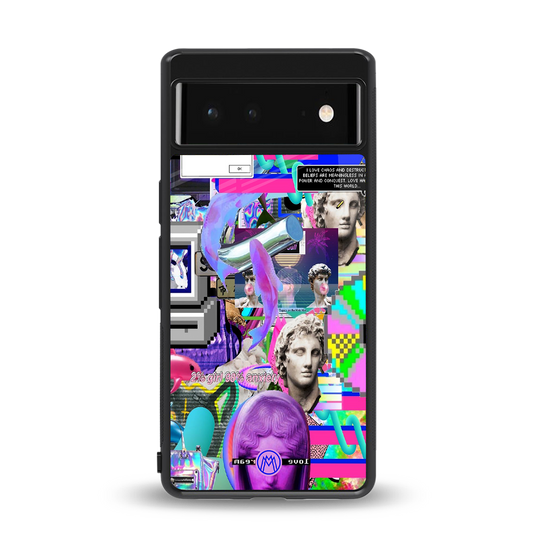 unbothered back phone cover | glass case for Google Pixel 6A
