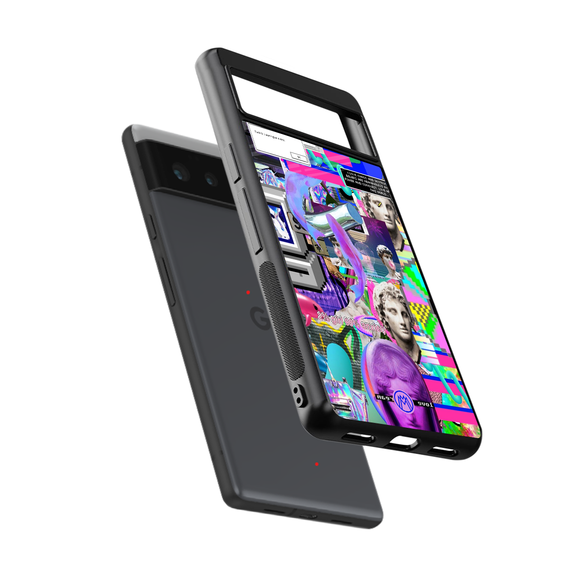 unbothered back phone cover | glass case for google pixel 6