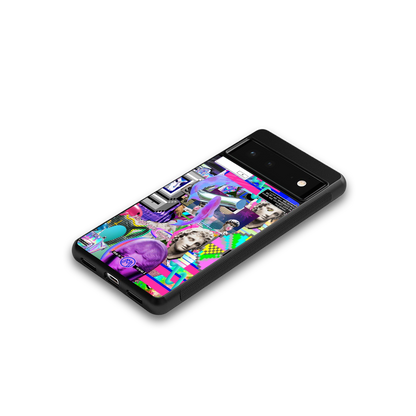 unbothered back phone cover | glass case for Google Pixel 6A