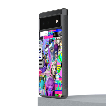 unbothered back phone cover | glass case for Google Pixel 6A
