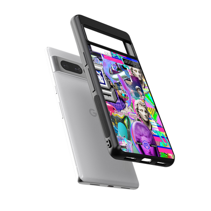 unbothered back phone cover | glass case for google pixel 7 pro