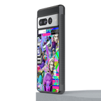 unbothered back phone cover | glass case for google pixel 7 pro
