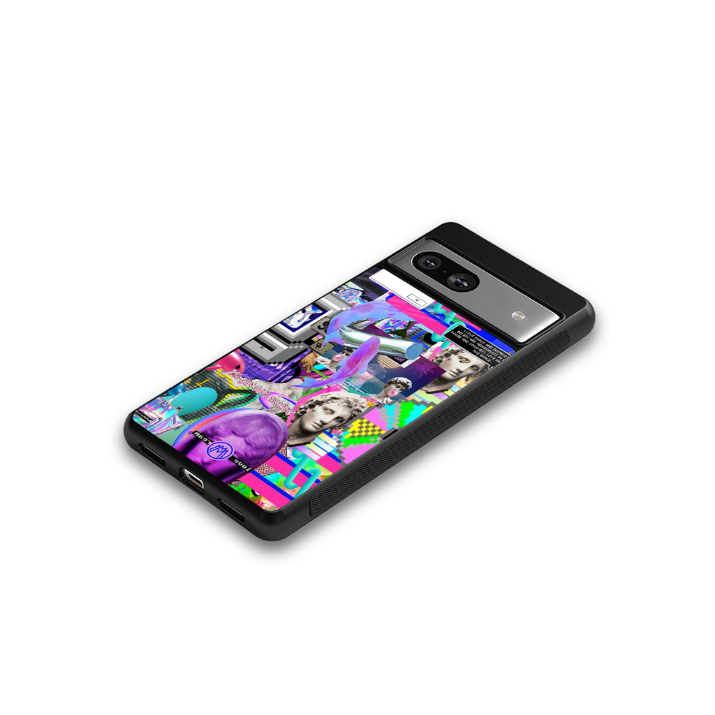 unbothered back phone cover | glass case for Google Pixel 7A