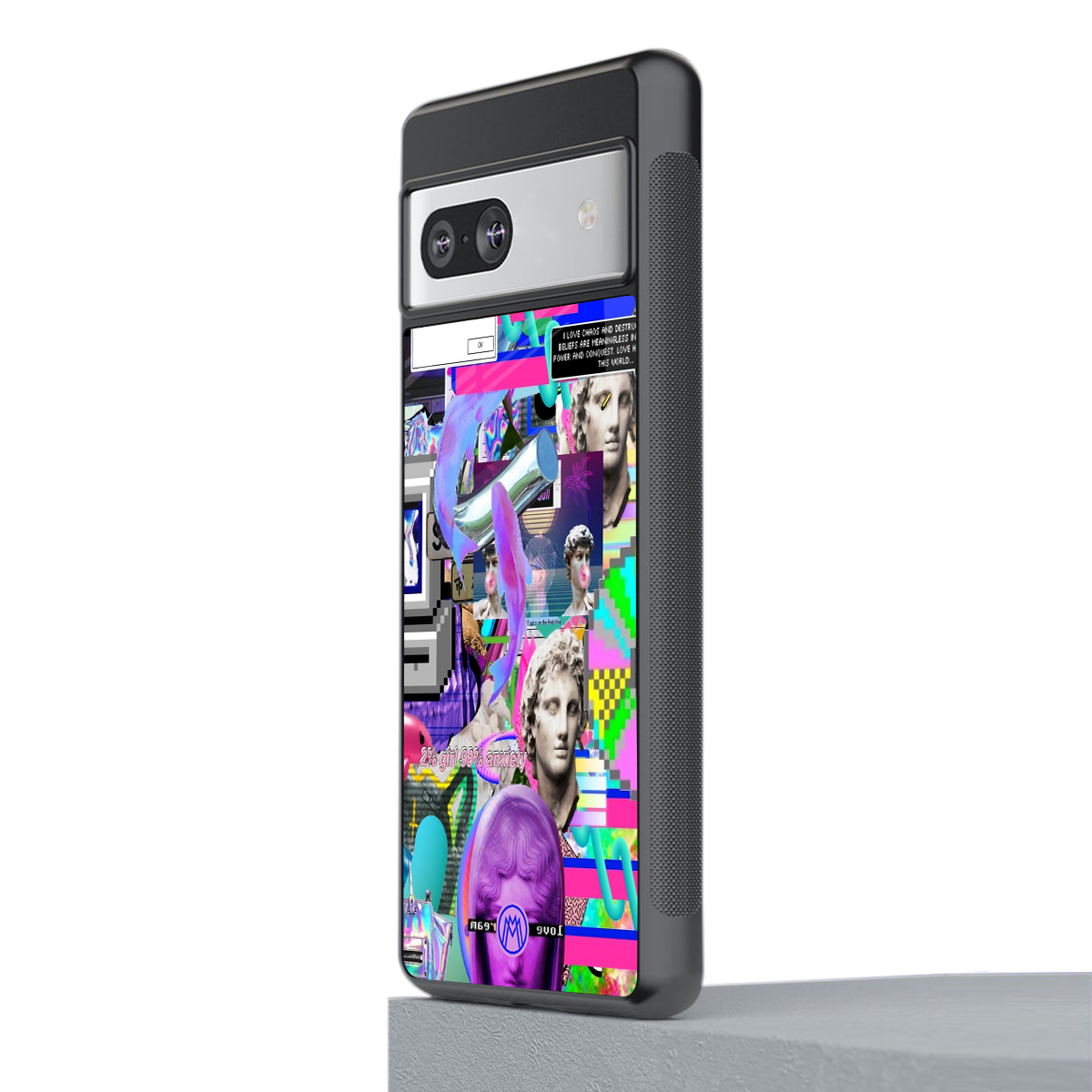 unbothered back phone cover | glass case for Google Pixel 7A