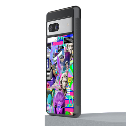 unbothered back phone cover | glass case for Google Pixel 7A