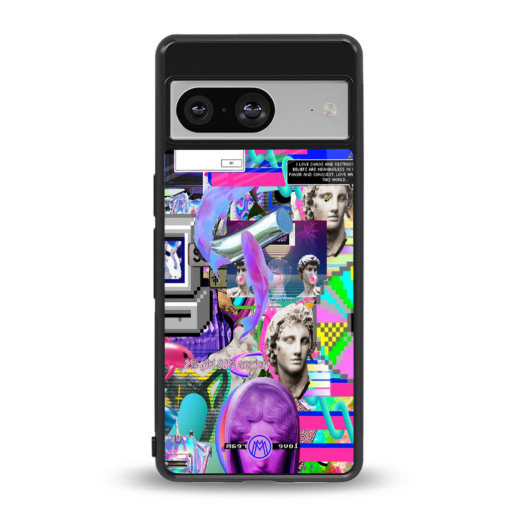 unbothered back phone cover | glass case for Google Pixel 8