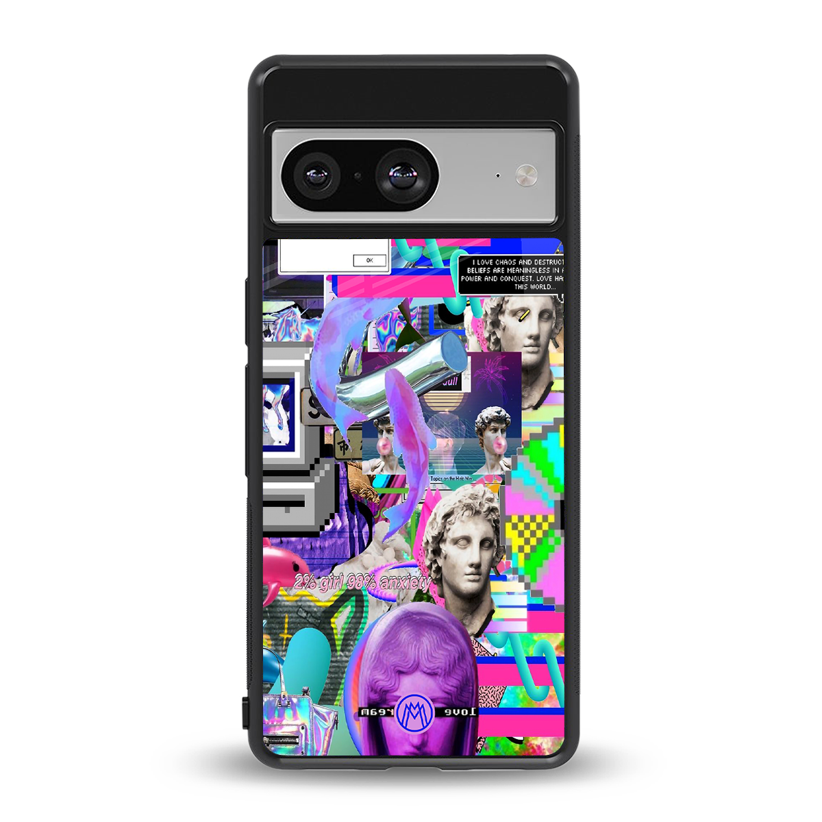 unbothered back phone cover | glass case for Google Pixel 8