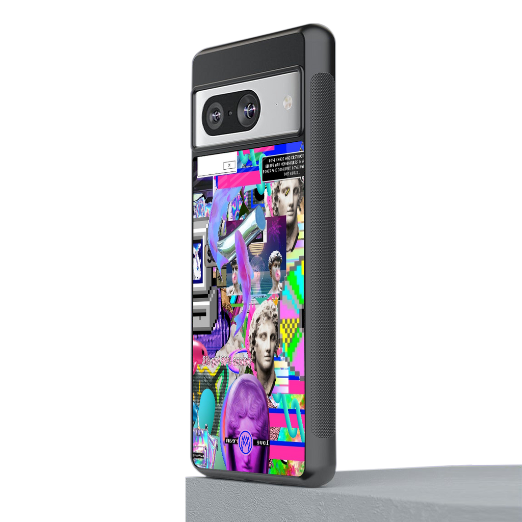 unbothered back phone cover | glass case for Google Pixel 8