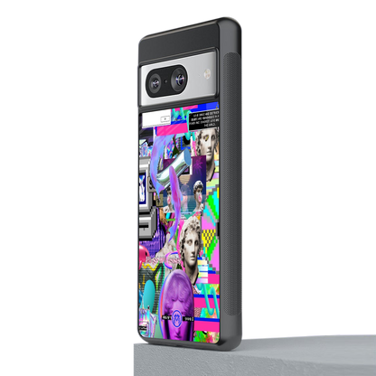 unbothered back phone cover | glass case for Google Pixel 8