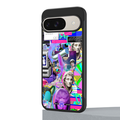 unbothered back phone cover | glass case for google pixel 9