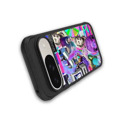 unbothered back phone cover | glass case for google pixel 9