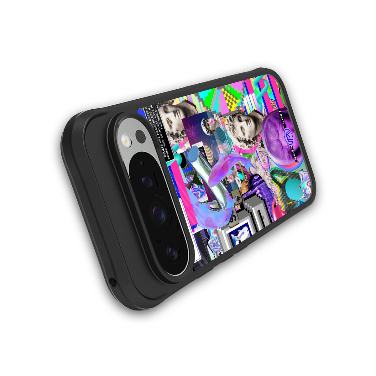 unbothered back phone cover | glass case for google pixel 9 pro