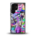 unbothered back phone cover | glass case for samsung galaxy s23 ultra