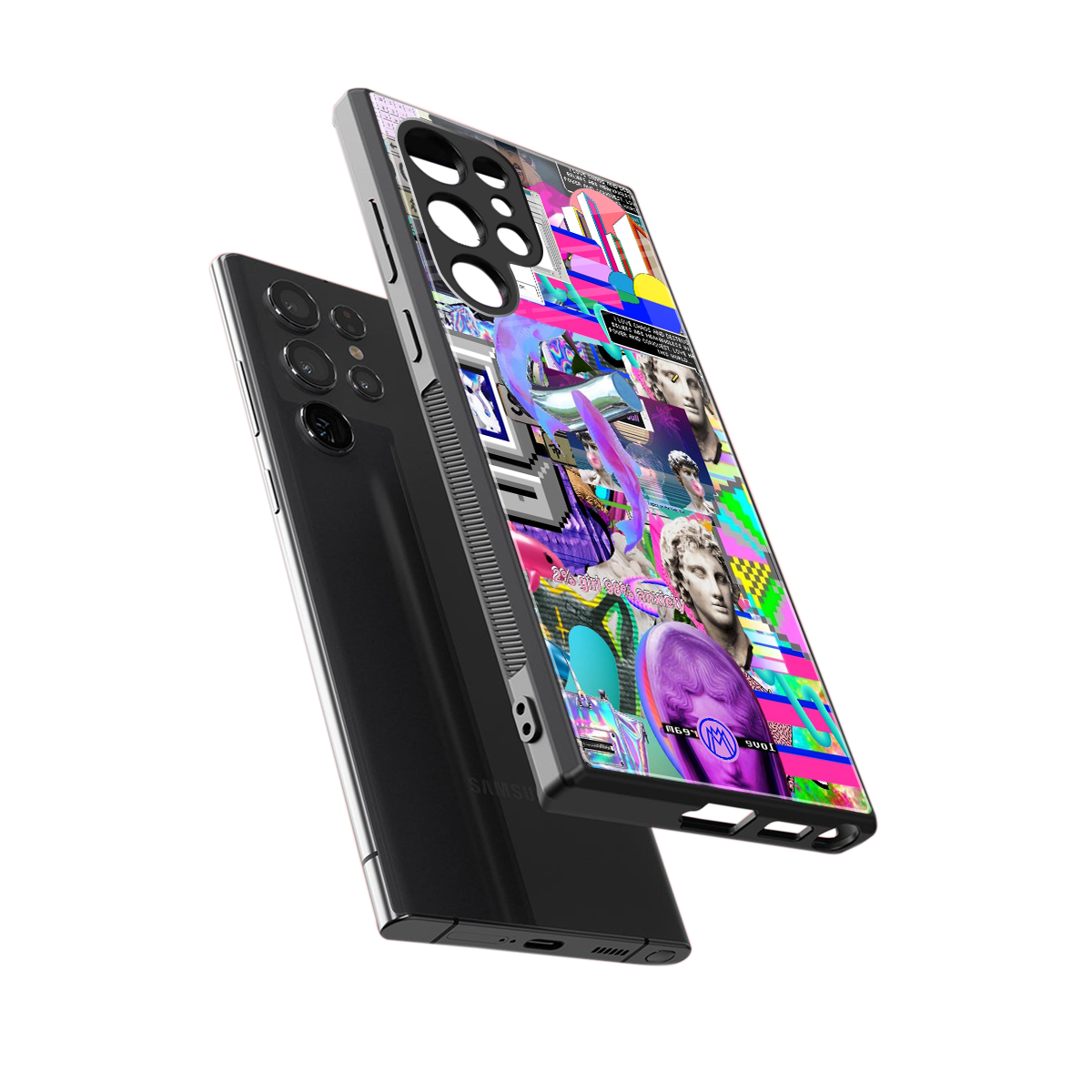 unbothered back phone cover | glass case for samsung galaxy s23 ultra