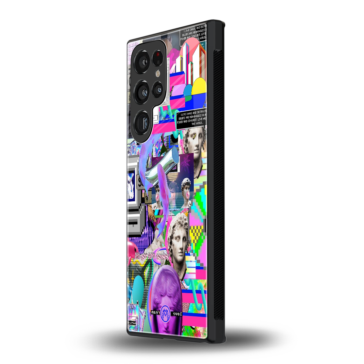 unbothered back phone cover | glass case for samsung galaxy s24 ultra