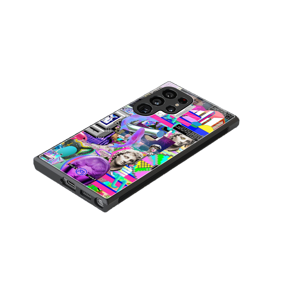 unbothered back phone cover | glass case for samsung galaxy s24 ultra