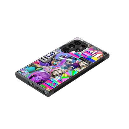 unbothered back phone cover | glass case for samsung galaxy s24 ultra