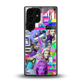 unbothered back phone cover | glass case for samsung galaxy s25 ultra