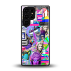 unbothered back phone cover | glass case for samsung galaxy s25 ultra