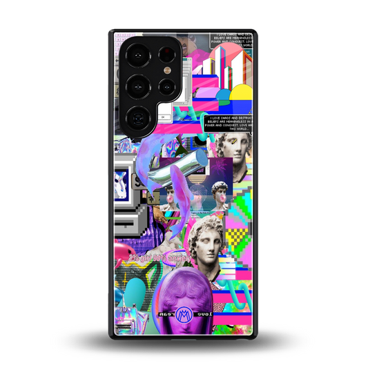 unbothered back phone cover | glass case for samsung galaxy s25 ultra
