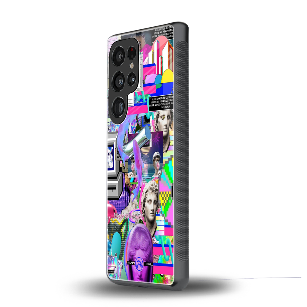 unbothered back phone cover | glass case for samsung galaxy s25 ultra