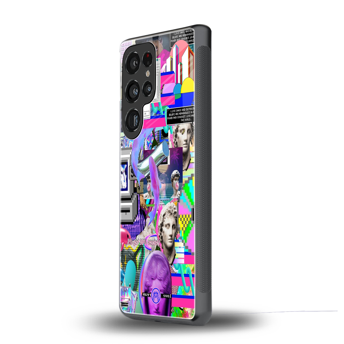 unbothered back phone cover | glass case for samsung galaxy s25 ultra