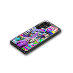 unbothered back phone cover | glass case for samsung galaxy s25 ultra