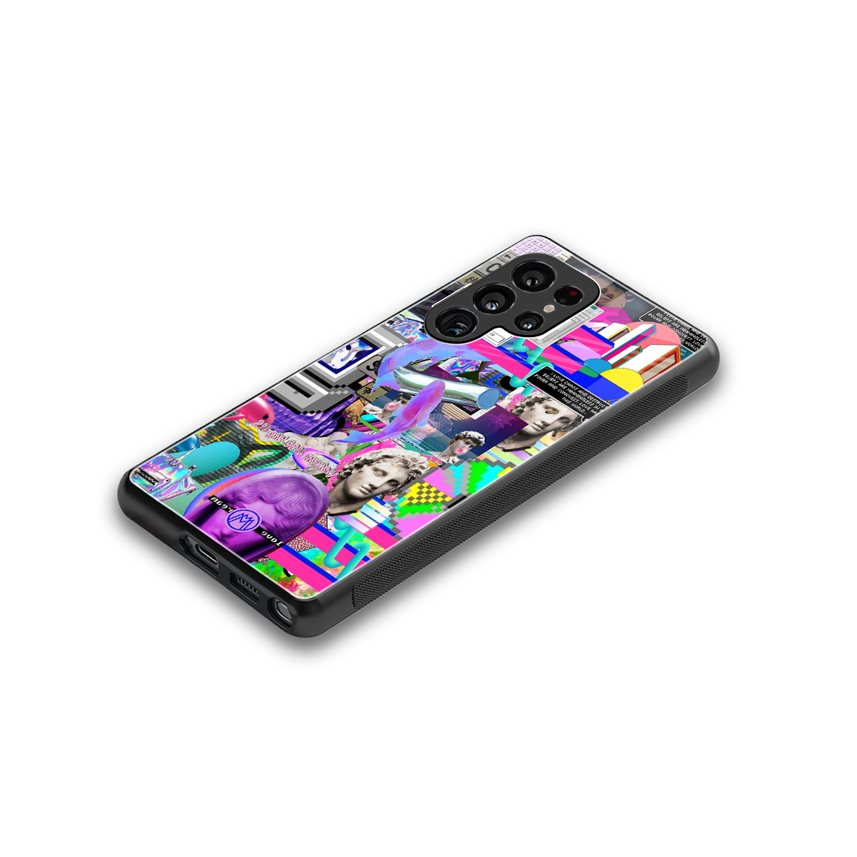 unbothered back phone cover | glass case for samsung galaxy s25 ultra