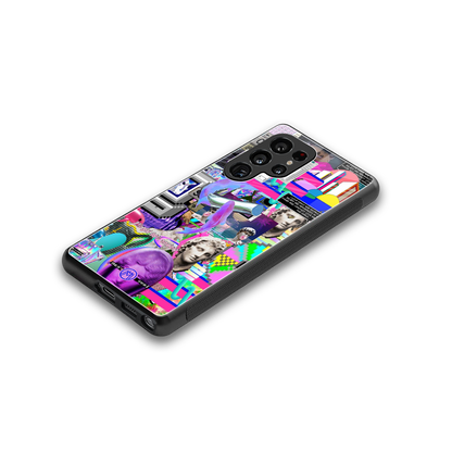 unbothered back phone cover | glass case for samsung galaxy s25 ultra