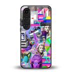 unbothered back phone cover | glass case for samsung galaxy s24 fe