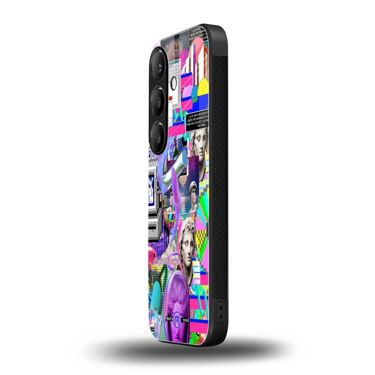 unbothered back phone cover | glass case for samsung galaxy s23 plus