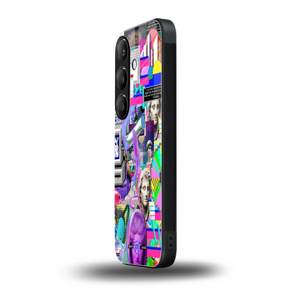 unbothered back phone cover | glass case for samsung galaxy s24 plus