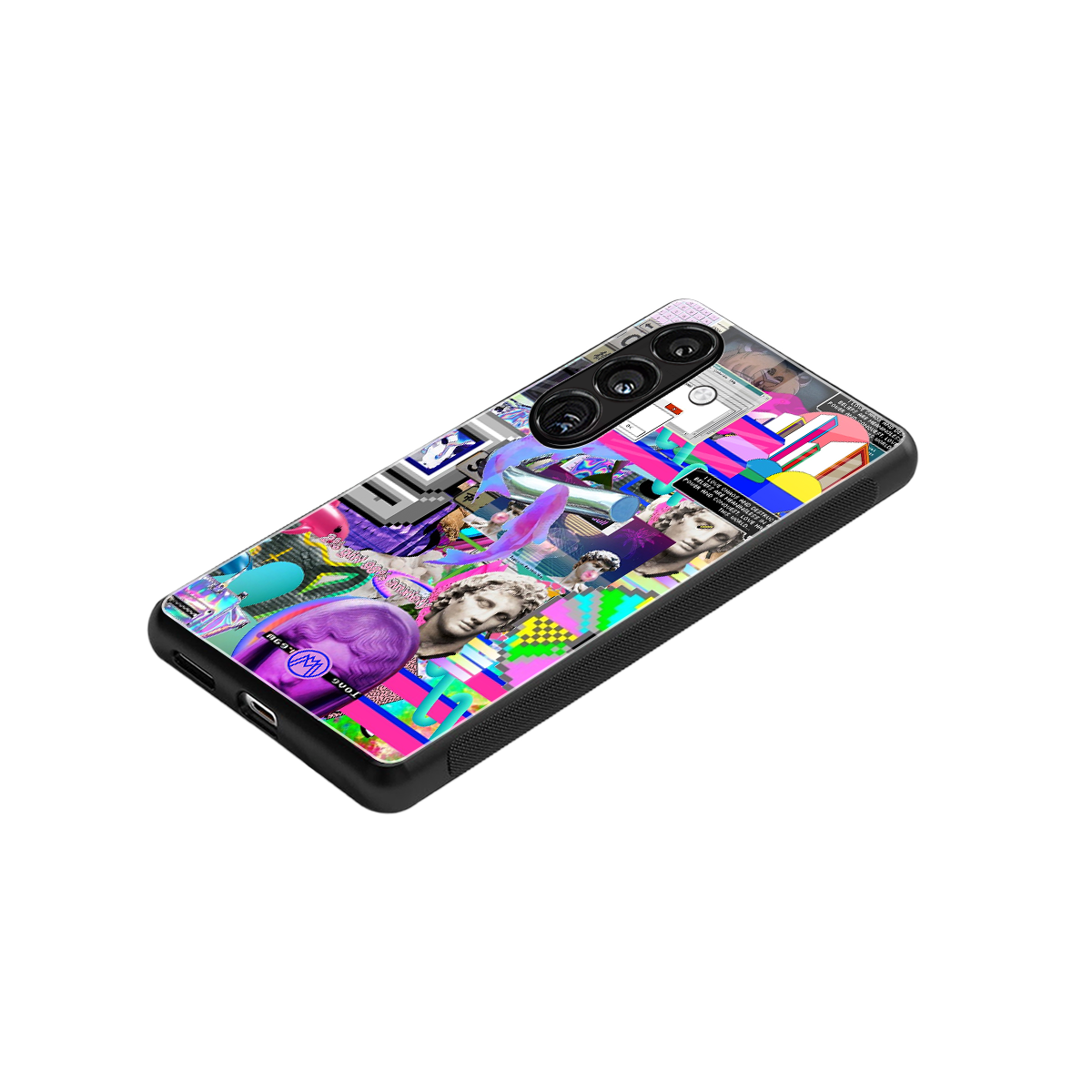 unbothered back phone cover | glass case for samsung galaxy s24 plus