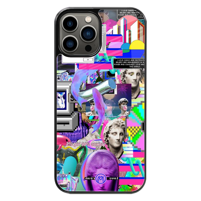 Premium Glass Back Mobile Phone Cover for iPhone, Samsung, OnePlus, Google Pixel, Redmi, Oppo, Vivo & Realme