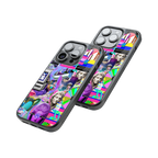 Protective Glass Back Phone Case Compatible with iPhone, Samsung, OnePlus, Pixel & More