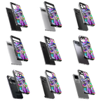 Durable Glass Back Mobile Case for iPhone, Samsung, OnePlus, Google Pixel, Redmi, Vivo, Oppo
