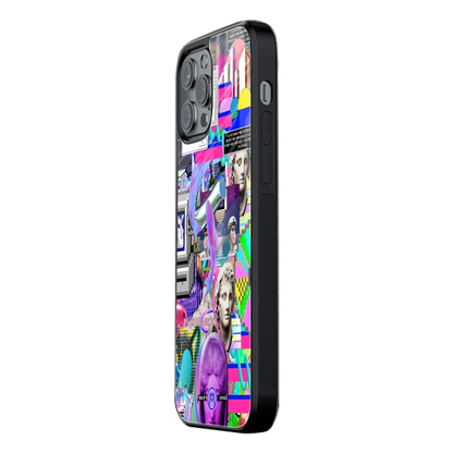 Slim Glass Back Phone Case for Multiple Brands – iPhone, Samsung, Redmi, OnePlus, Oppo, Vivo