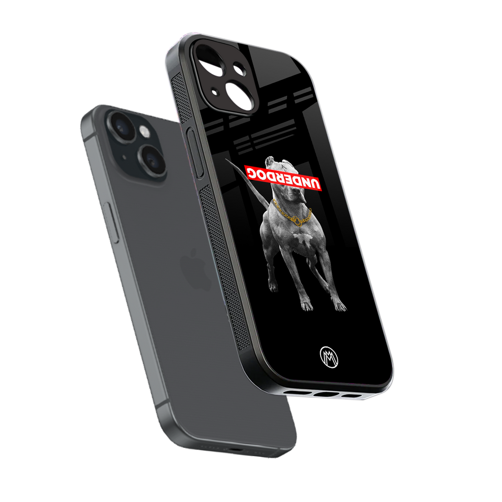 underdog back phone cover | glass case for iphone 13 mini