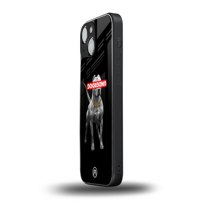 underdog back phone cover | glass case for iphone 13 mini