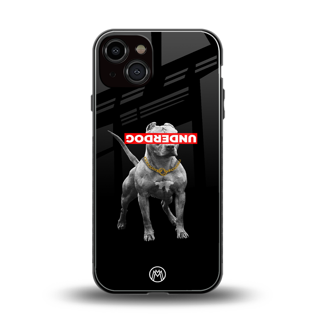 underdog back phone cover | glass case for iphone 13