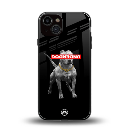 underdog back phone cover | glass case for iphone 13