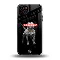 underdog back phone cover | glass case for iphone 14 plus