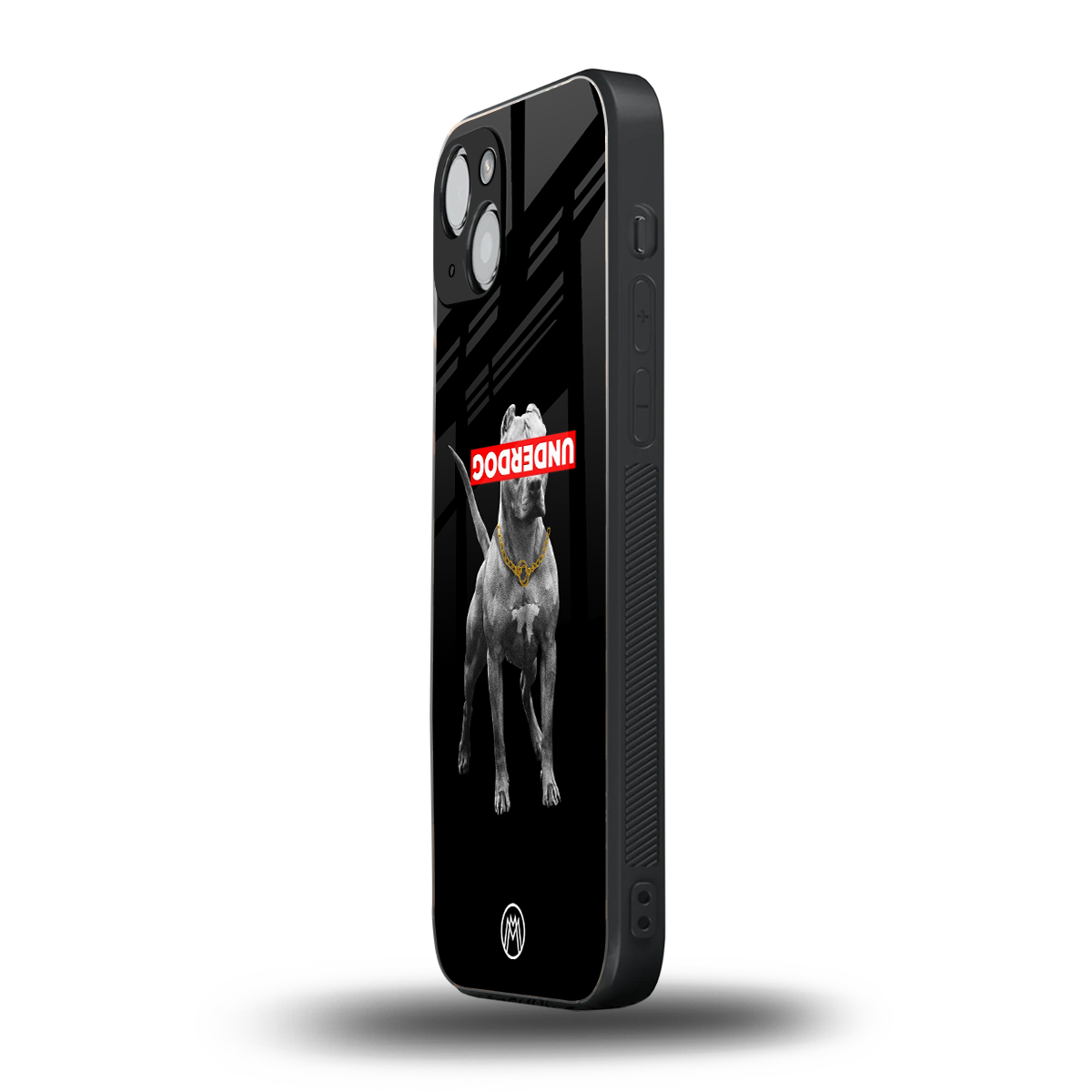 underdog back phone cover | glass case for iphone 15 plus