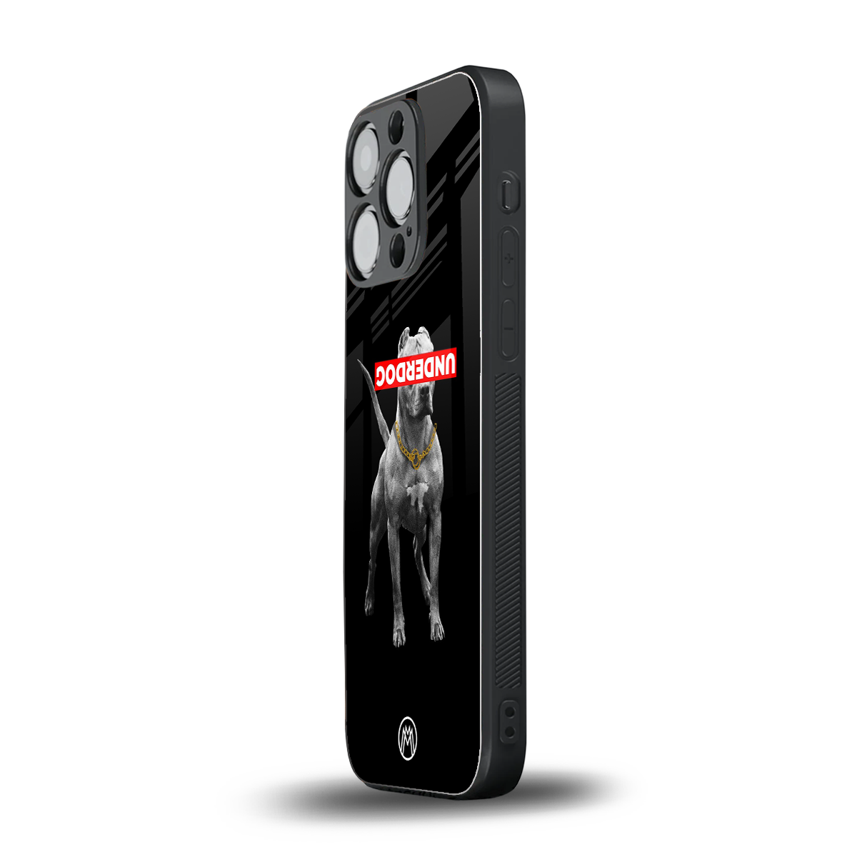 underdog back phone cover | glass case for iphone 15 pro