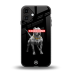 underdog back phone cover | glass case for iphone 16 plus